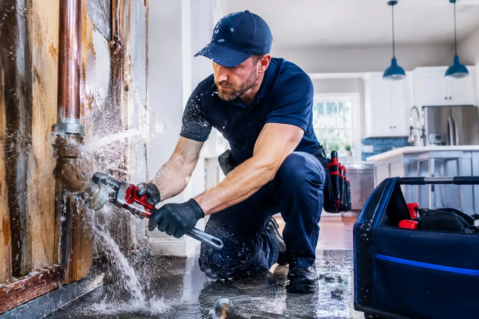 Local emergency pipe repair professionals in Haysville, KS